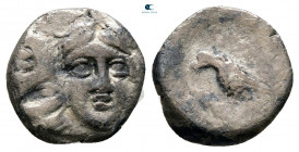 Moesia. Istrus circa 420-390 BC. Obol AR