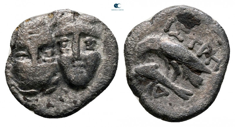 Moesia. Istrus circa 420-340 BC. 
Obol AR

12 mm, 0,69 g



very fine