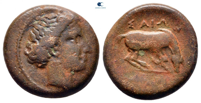 Thessaly. Larissa circa 350-300 BC. 
Bronze Æ

15 mm, 4,01 g



nearly ve...