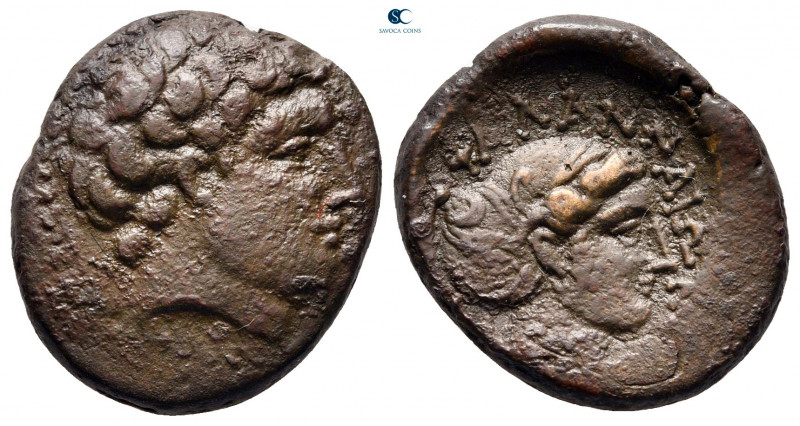Thessaly. Phalanna circa 400-350 BC. 
Bronze Æ

18 mm, 5,39 g



very fin...