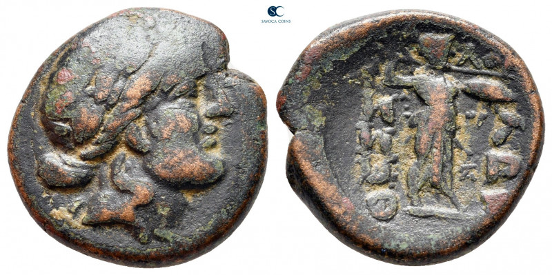 Thessaly. Thessalian League circa 150-50 BC. 
Bronze Æ

19 mm, 6,05 g



...