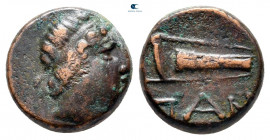 Cimmerian Bosporos. Pantikapaion circa 150-140 BC. Bronze Æ