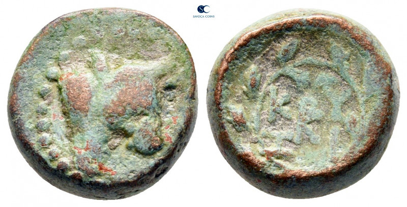 Mysia. Kyzikos circa 200-0 BC. 
Bronze Æ

13 mm, 4,73 g



nearly very fi...