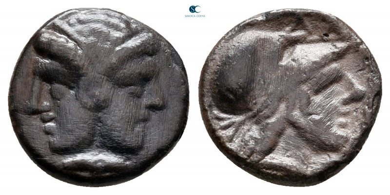 Mysia. Lampsakos circa 400-200 BC. 
Diobol AR

12 mm, 1,09 g



nearly ve...