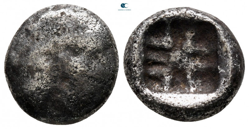 Mysia. Parion circa 500-400 BC. 
Drachm AR

14 mm, 3,21 g



fine