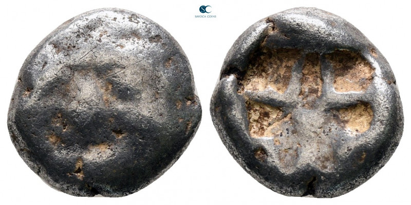 Mysia. Parion circa 500-400 BC. 
Drachm AR

13 mm, 3,26 g



fine