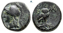 Aiolis. Elaia circa 400-300 BC. Bronze Æ