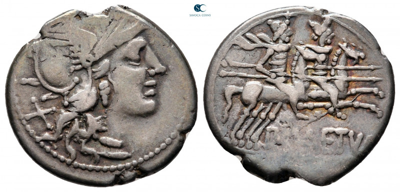 P. Paetus 138 BC. Rome
Denarius AR

20 mm, 4,01 g



very fine