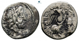 L. Rubrius Dossenus 87 BC. Rome. Quinarius AR