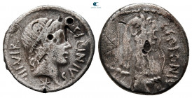 Q. Sicinius and C. Coponius 49 BC. Rome. Denarius AR