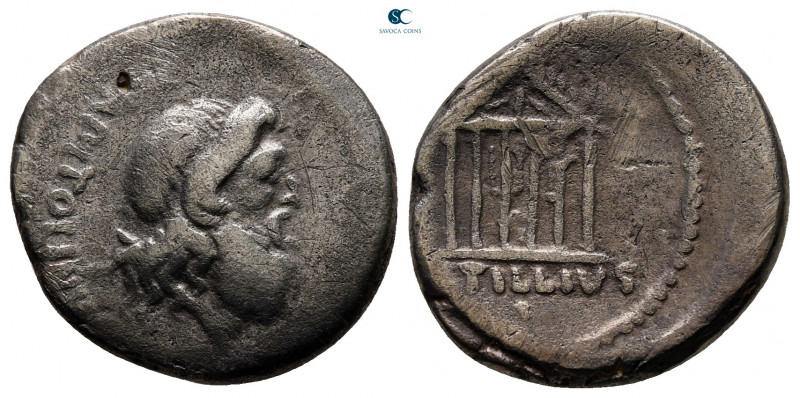 Petillius Capitolinus 43 BC. Rome
Denarius AR

18 mm, 3,56 g



nearly ve...