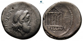 Petillius Capitolinus 43 BC. Rome. Denarius AR