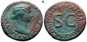 Livia, wife of Augustus AD 14-29. Rome. Dupondius Æ