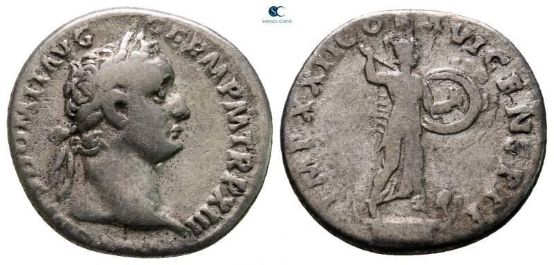 Domitian AD 81-96. Rome
Denarius AR

18 mm, 2,88 g



nearly very fine