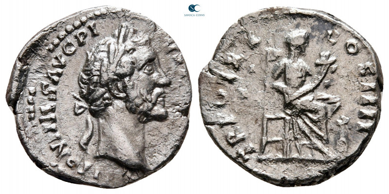 Antoninus Pius AD 138-161. Rome
Denarius AR

17 mm, 3,04 g



very fine