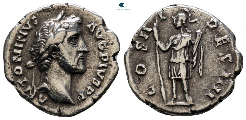 Antoninus Pius AD 138-161. Rome
Denarius AR

18 mm, 3,25 g



very fine