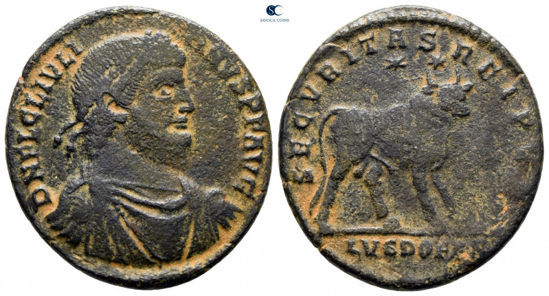 Julian II AD 360-363. From the Tareq Hani collection.. Lugdunum
Double Maiorina...