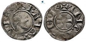 Raymond of Poitiers AD 1136-1149. Antioch. Denier AR