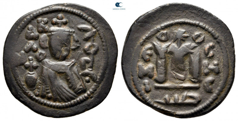 temp. Mu\'awiya I ibn Abi Sufyan AH 41-60. From the Tareq Hani collection. Hims ...