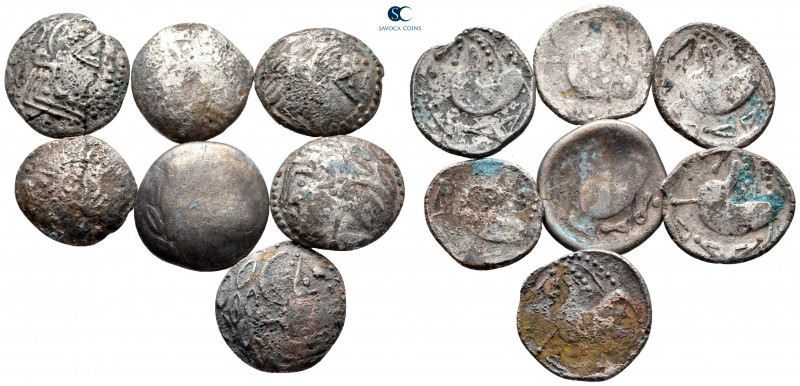 Lot of ca. 7 celtic tetradrachms / SOLD AS SEEN, NO RETURN

nearly very fine