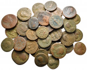 Lot of ca. 41 roman provincial bronze coins / SOLD AS SEEN, NO RETURN!fine
