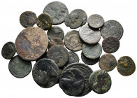 Lot of ca. 29 roman provincial bronze coins / SOLD AS SEEN, NO RETURN!nearly very fine