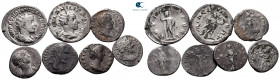 Lot of ca. 7 roman silver coins / SOLD AS SEEN, NO RETURNvery fine
