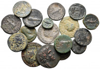 Lot of ca. 17 roman coins / SOLD AS SEEN, NO RETURNvery fine