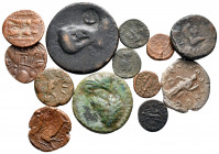 Lot of ca. 13 ancient bronze coins / SOLD AS SEEN, NO RETURN!
nearly very fine