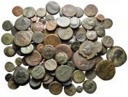 Lot of ca. 110 ancient bronze coins / SOLD AS SEEN, NO RETURN!fine