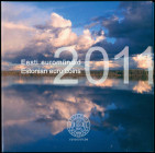 ESTONIA: Euro coin set (2011) composed of 1 Cent to 2 Euro. Inside official blister. Brilliant Uncirculated.