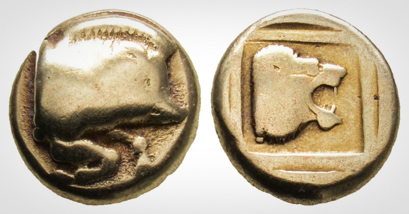 Greek
Lesbos, Mytilene (Circa 454-428/7 BC). 
EL Hekte. (10,06 mm, 2.42 g)Forepa...