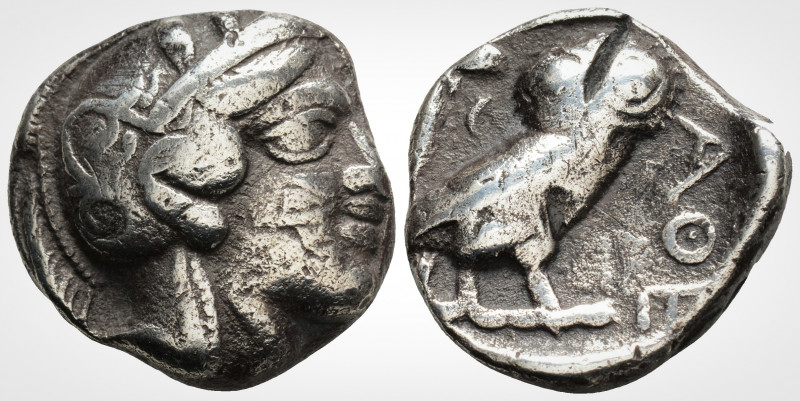 Greek
Attica, Athens, classical period, (Circa 454-404 BC) 
AR tetradrachm (24,1...