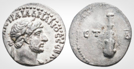 Roman Provincial
CAPPADOCIA, Caesaraea-Eusebia. Hadrian (117-138 AD). 
AR Hemidrachm (13.5 mm, 1.25 g). Dated RY 4 (AD 120/1).
Obv [ΑΥΤΟ ΚΑΙС] ΤΡΑΙ ΑΔ...