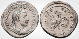 Roman Provincial
SYRIA, Seleucis and Pieria. Antioch. Philip I, (244-249. AD)
Tetradrachm ( 26.5 mm, 14.12 g). 
Obv: AVTOK K M IOVΛ ΦIΛIΠΠOY CEB Laure...