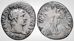 Roman Imperial
TRAJAN (98-117 AD). Rome
Denarius Silver (19.9 mm 2.8 g) 
Obv: IMP CAES NERVA TRAIAN AVG GERM, Laureate head right. 
Rev: PM TRP COS II...