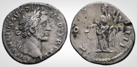 Roman Imperial
ANTONINUS PIUS (138-161 AD). Rome
Denarius Silver (18 mm 2.6 g) 
Obv: ANTONINVS AVG PIVS PP TRP XV, laureate head right. 
Rev: COS [I]I...