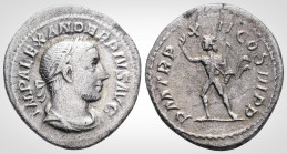 Roman Imperial
SEVERUS ALEXANDER (222-235 AD). Rome
Denarius Silver (20.9 mm 3.2 g) 
Obv: IMP ALEXANDER PIVS AVG, Laureate, draped and cuirassed bust ...