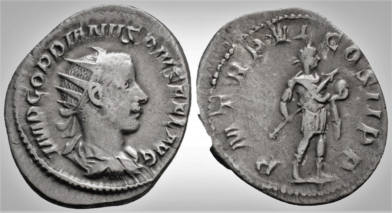 Roman Imperial
GORDIAN III (238-244 AD). Rome
Antoninianus Silver (23.9 mm 3.2 g...