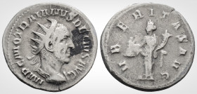 Roman Imperial
TRAJAN DECIUS (249-251 AD). Rome
Antoninianus Silver (22.2 mm 3.4 g)
Obv: IMP C M Q TRAIANVS DECIVS AVG, radiate and draped bust right....