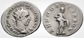 Roman Imperial
TRAJAN DECIUS (249-251 AD). Rome
Antoninianus Silver (23.5 mm 3.5 g)
Obv: IMP C M Q TRAIANVS DECIVS AVG, radiate and draped bust right....