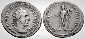 Roman Imperial
TRAJAN DECIUS (249-251 AD). Rome
Antoninianus Silver (23.5 mm 3.7 g)
Obv: IMP C M Q TRAIANVS DECIVS AVG, radiate and draped bust right....