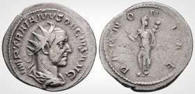 Roman Imperial
TRAJAN DECIUS (249-251 AD). Rome
Antoninianus Silver (23.4 mm 4 g)
Obv: IMP TRAIANVS DECIVS AVG, Laureate, draped and cuirassed bust of...