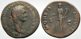 Roman Imperial
DOMITIANUS (81-96 AD). Rome mint, struck 85. 
AE Bronze (20 mm 9.20 g) 
Obv. IMP CAES DOMITIAN AVG GERM COS XI, Laureate head to right....