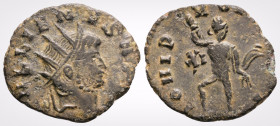 Roman Imperial
GALLIENUS (253 - 268 AD), Rome 
Antoninianus (19.3 mm 2.1 g).
Obv: GALLIENVS AVG, Radiate head of Gallienus right.
Rev: IOVI PROPVGNAT,...