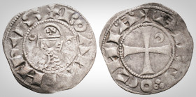 Medieval World
ANTIOCH. Bohemund III, (1163-1201 AD) . 
Silver Denier (18.1 mm 0.73 g), class B. 
Obv: Bust wearing chain-mail and helmet ornamented w...