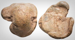 Roman Lead Seal (4th century)
standing figure. Soldier in uniform. (7.1gr, 18.9 diameter)