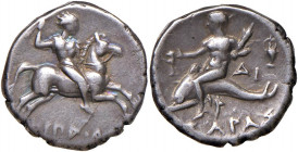 CALABRIA Taranto - Statere (circa 272-240 a.C.) Cavaliere al galoppo a d. - R/ Taras su delfino a s. - Vlasto 906 AG (g 6,34)
BB