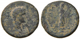 Augusto (27 a.C.-14 d.C.) AE Hierapolis - Testa a d. - R/ Apollo stante - RPC 2955 AE (g 5,99) Corrosioni
MB