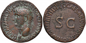 Germanico (padre di Caligola) Asse - Testa a s. - R/ SC nel campo - C. 4 AE (g 10,83)
BB